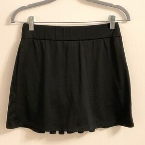 J. Crew Women’s Pleated Black Tennis Skort Skirt Size XS